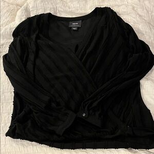 Mauve Black Women's Blouse